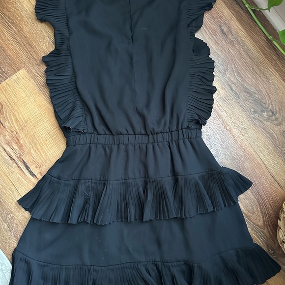 TCEC Black Ruffle Mini Dress - Picture 10 of 12